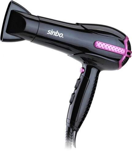 фото Фен STARWIND SHD 7066 1600Вт черный/розовый