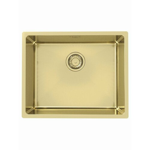 Мойка ALVEUS KOMBINO 50 MONARCH GOLD SAT-90 542X442X195 F/S в комплекте с сифоном