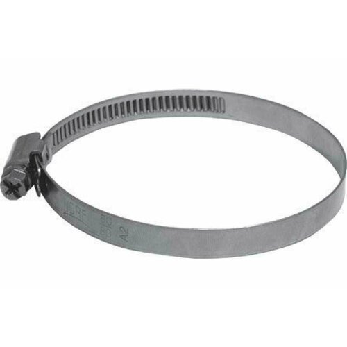 Обжимной накатной хомут MOS оцинкованная сталь 50-70 мм 64371М 496₽