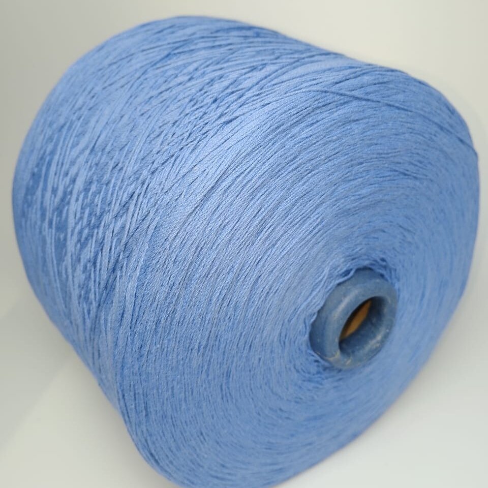 фото Пряжа 100% хлопок(фуксия)Сircle combed cotton Китай/100гр-560м(бобина 500гр)