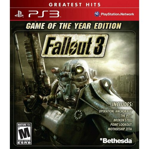 игра для playstation 3 fallout 3 game of the year edition Fallout 3 Game Of The Year Edition (PS3)