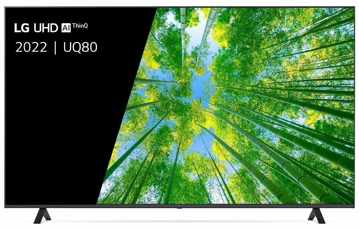 75" Телевизор LG 75UQ80006LB 2022 HDR, LED, металлический серый