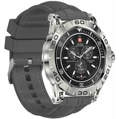 Смарт-часы Swiss Military Dom2серебристый серый 2129300₽