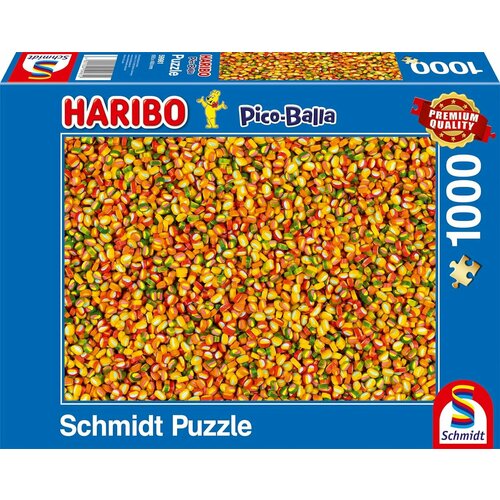 Пазл для взрослых Schmidt 1000 деталей: Haribo. Пико-Балла пазл schmidt 1000 деталей харибо сладкий мир haribo