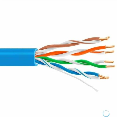 5bites  Express US5525-305B-BL   UTP / SOLID / 5E / 24AWG / 100% COPPER / PVC / BLUE / 305M