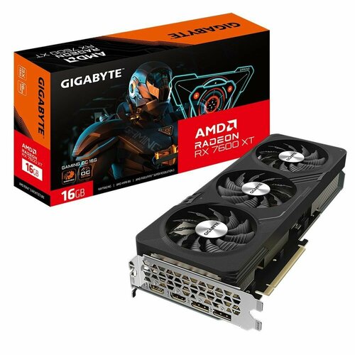 Видеокарта Gigabyte RX7600XT GAMING OC 16GB GDDR6 128-bit DPx2 HDMIx2 3FAN RTL 48207₽