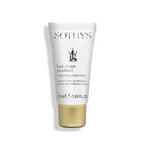 Sothys Тонизирующий лосьон для тела Лимон-Петитгрейн Invigorating body lotion 30 мл. sothys тонизирующий лосьон для тела лимон петитгрейн invigorating body lotion 250 мл