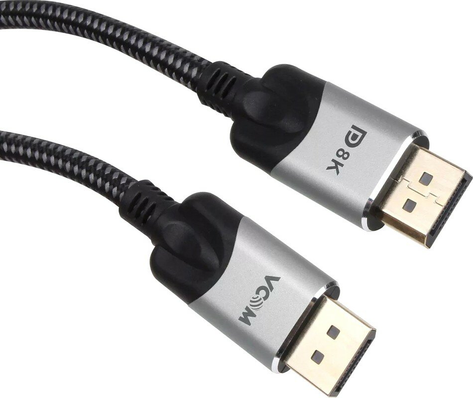 Кабель DisplayPort VCOM соединительный, v1.4, 8K, 60Hz, 2m - фото №14