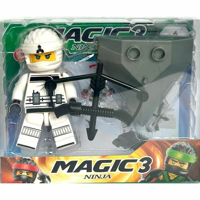 C Конструктор minifigures Ninjago, фигурка Ниндзяго 8 см.