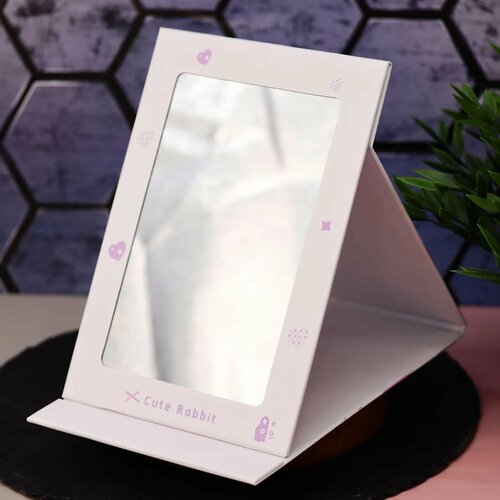 Зеркало настольное для макияжа iLikeGift Cute rabbit purple 753₽