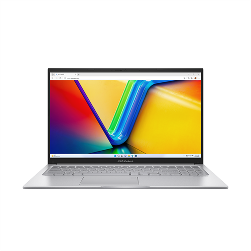 Ноутбук ASUS Vivobook 15 X1504VA-BQ286 Core i5-1335U/DDR4 8GB/512Gb M.2 SSD /15.6 FHD IPS (1920 x 1080)/No OS/Cool Silver/1,7Kg/RU_EN_Keyboard (90NB10J2-M00BT0) ноутбук 15 6 ips fhd hp probook 450 g9 silver core i7 1255u 8gb 512gb ssd nodvd mx570 2gb fp no os 5y3т3ea