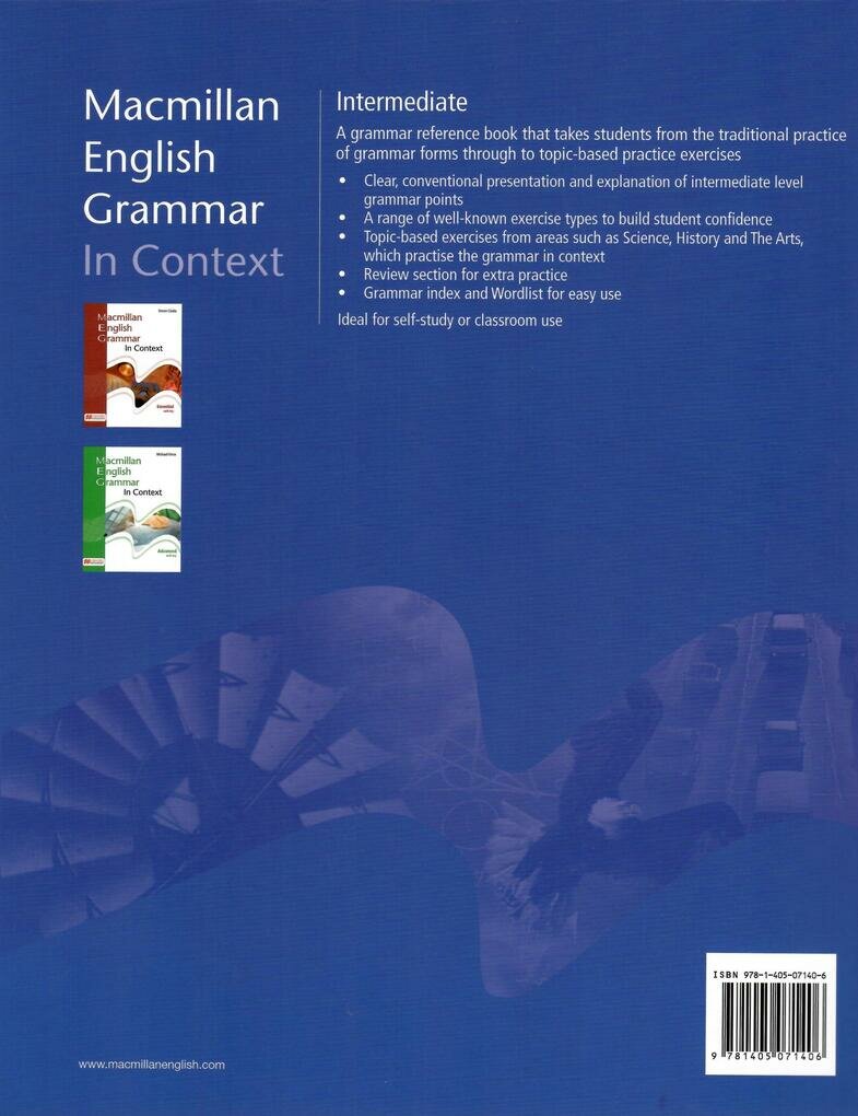 Macmillan English Grammar in Context Intermediate Student’s Book (with Key) - фото №3
