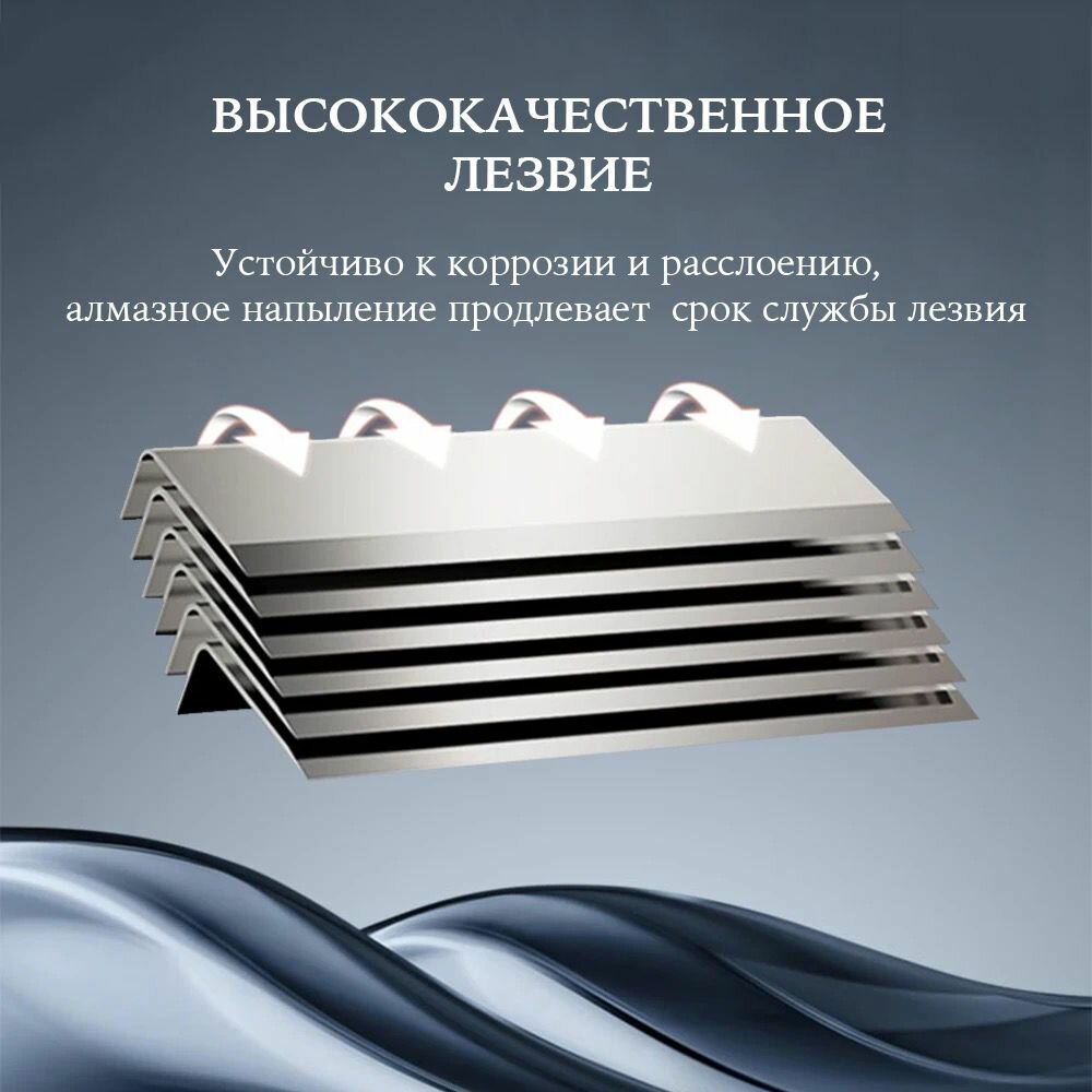 Изображение Набор для бритья Haunxing Lemon Razor H506-6 Green