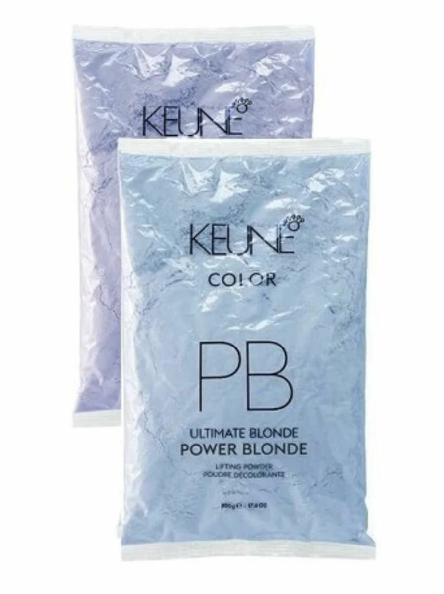 Keune UB POWER BLONDE Re-fill Осветляющая пудра Ультимейт Пауэр Блонд 2x500 г