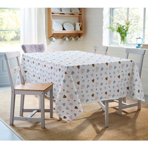 Скатерть на кухню С любовью 180х145 рогожка 1997₽