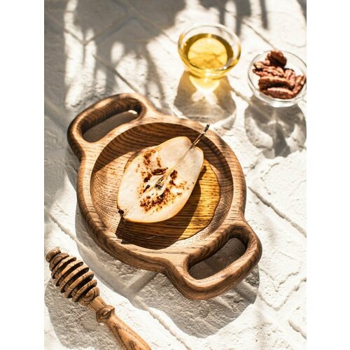 Деревянная тарелка 1266₽