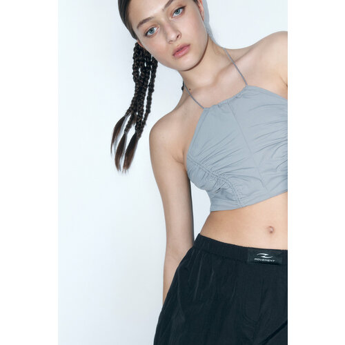 фото Блуза befree young, размер l/xl, серый