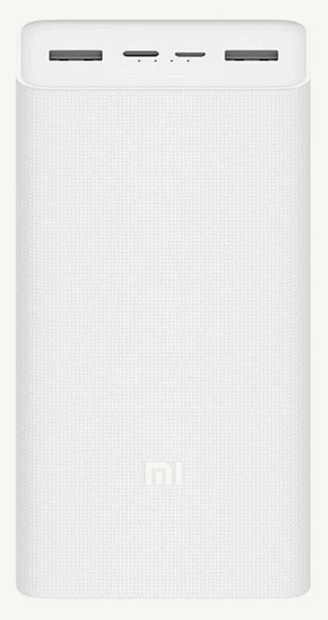 "Xiaomi Mi Power Bank" 30 000 мАч портативный внешний аккумулятор белый