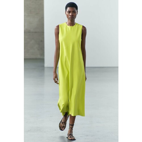 Платье Zara, размер XL, lime платье lime 40 размер