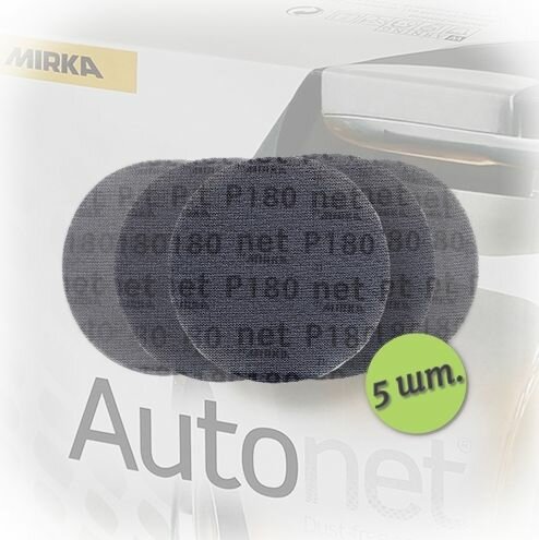 Mirka AutoneT набор шлифовальных кругов на сетчатой синт. основе Р120 (5шт)