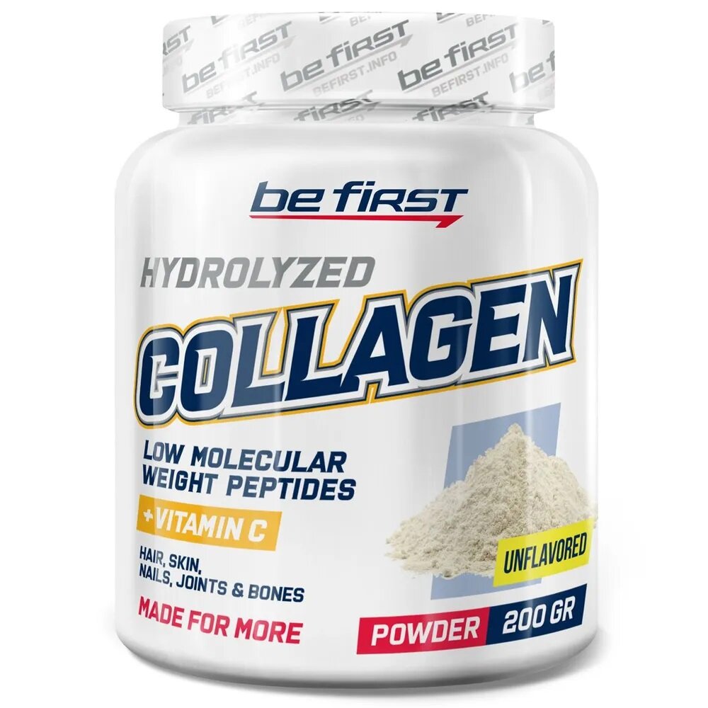 Be First Collagen + vitamin C 200 гр (Без вкуса)