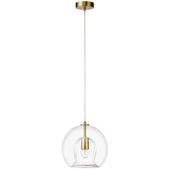 Подвесной светильник Crystal Lux Luisa SP1 Brass/Transparent