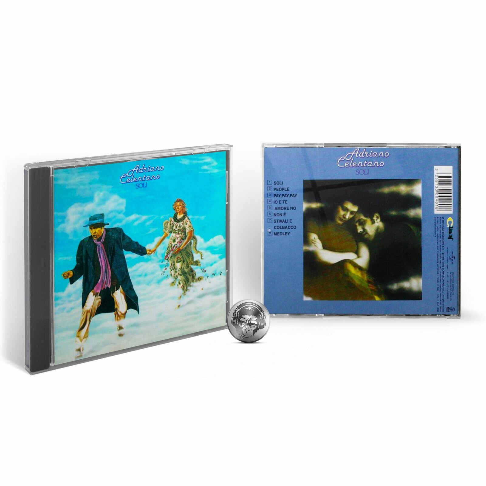 Adriano Celentano - Soli (1CD) 2012 Clan, Jewel Аудио диск