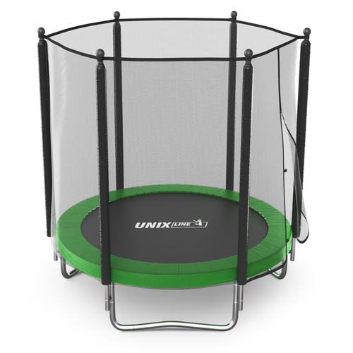 Каркасный батут Unix Line 6ft Simple (outside) 183х183х215 см , green зеленый, черный, green