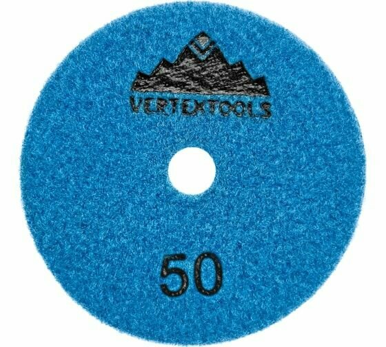 Изображение Круг для полировки мрамора(черепашка) мокрое шлифование VERTEXTOOLS 50мм