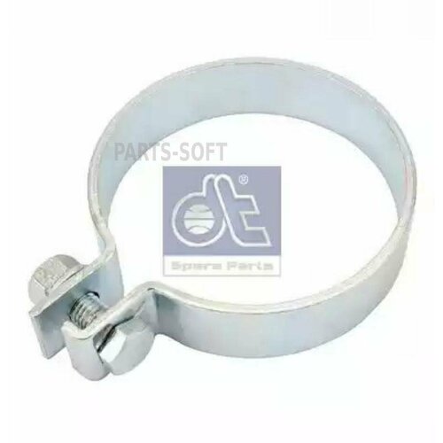 DT SPARE PARTS 325072 325072_хомут трубы глушителя d1105 h25-30MAN Iveco EuroStar 1170₽