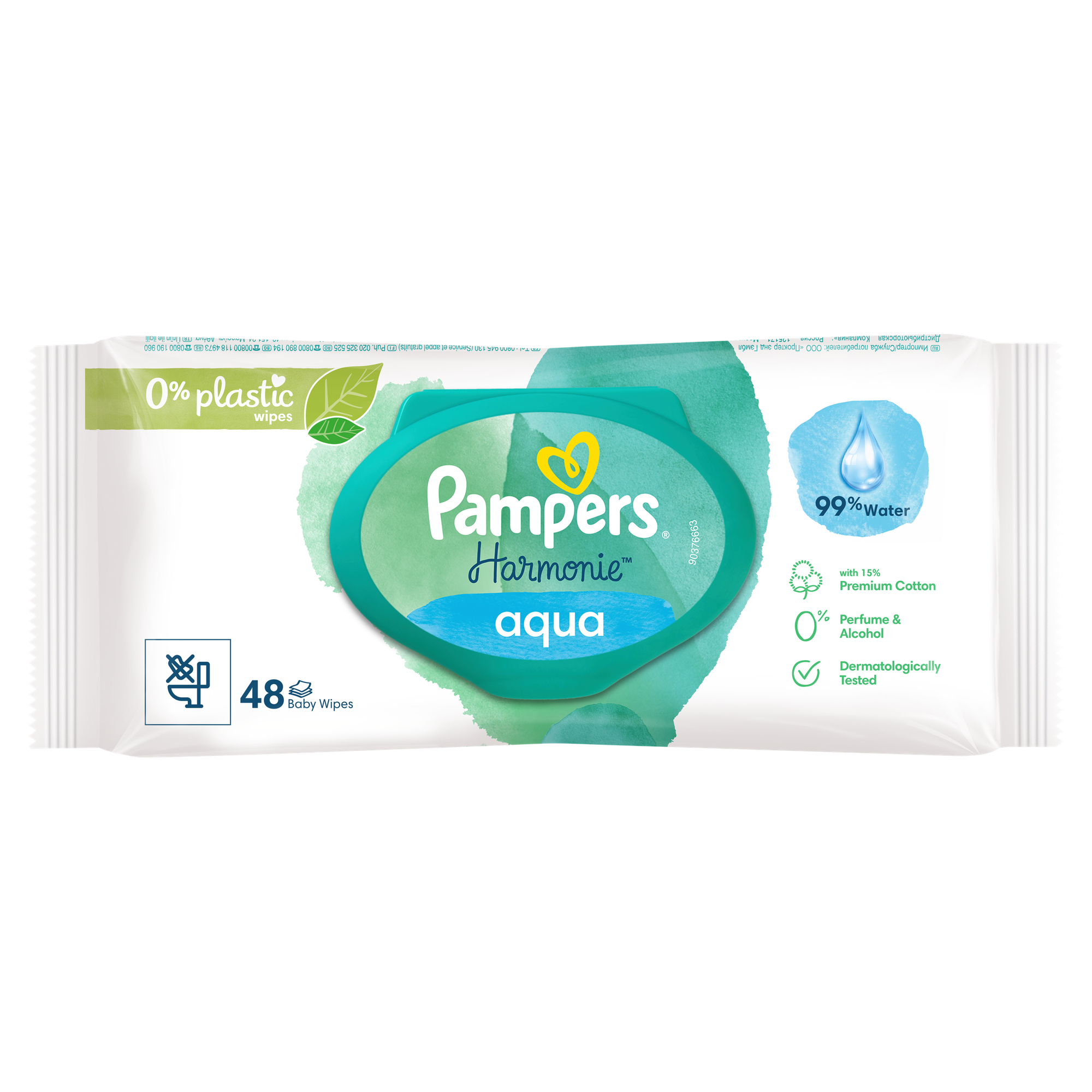 Влажные салфетки Pampers Aqua Pure, 48 шт - фото №10