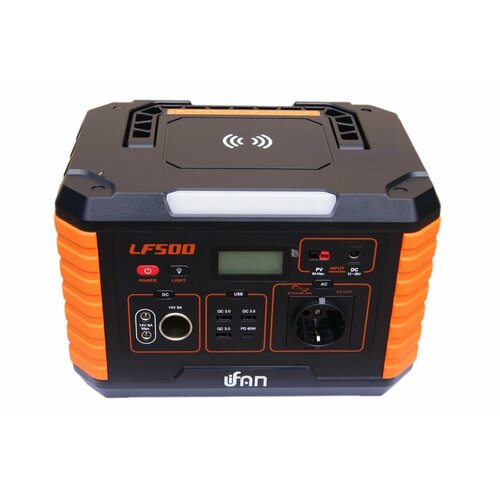 Портативная зарядная станция LIFAN LF500 мощность 500В ёмкость 5193Втч вес 68кг 3300000₽