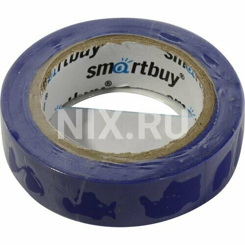 Изолента Smartbuy Изолента ПВХ синяя 15x0.13 мм, 10 м smartbuy minx белые sbe 402 60