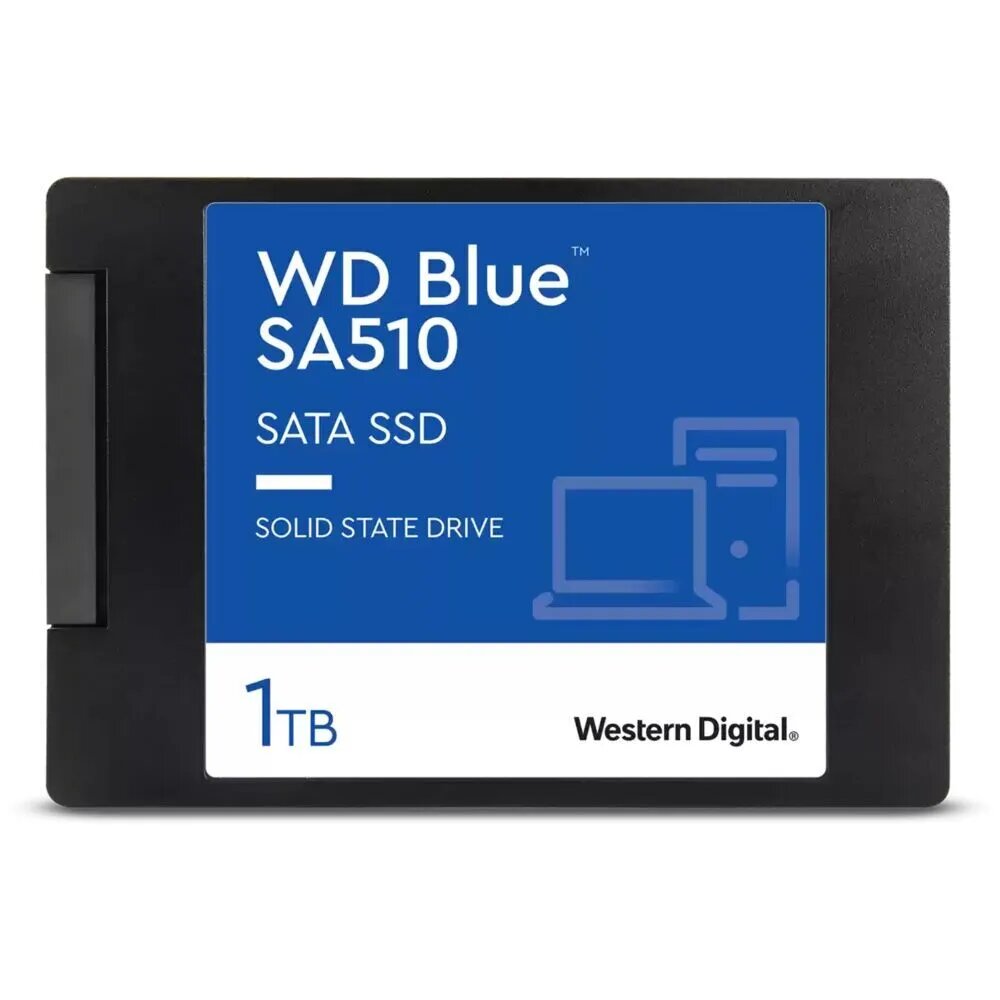 Твердотельный накопитель Western Digital WD Blue 1 ТБ SATA WDS100T3B0A