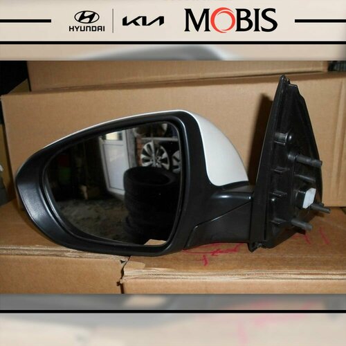 Зеркало боковое заднего вида с корпусом под покрас левое для KIA Optima 2013-2015 арт 876102T740 бренд MOBIS 42072₽