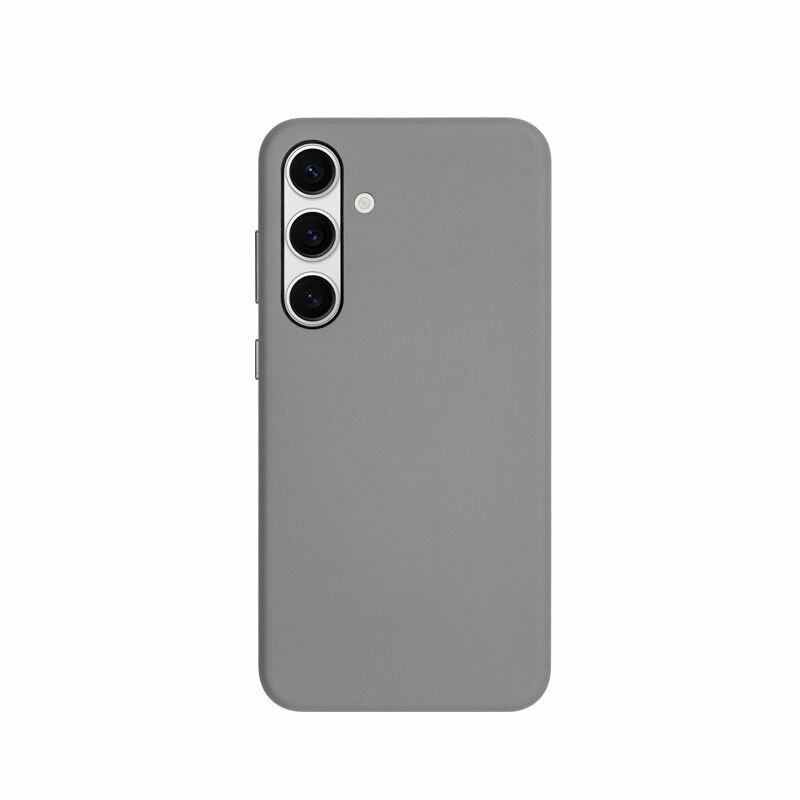 Чехол кожаный K-Doo Noble Samsung Galaxy S24, титановый-серый