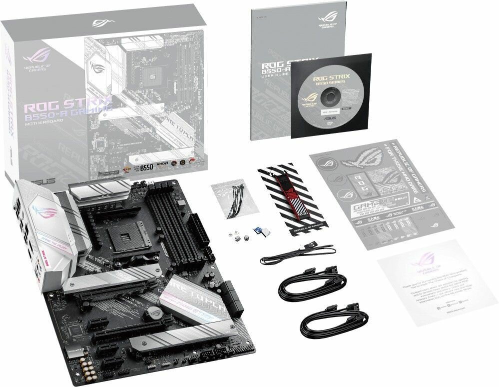 Материнская плата ASUS ROG Strix B550-A Gaming (90MB15J0-M0EAY0) — фото 1