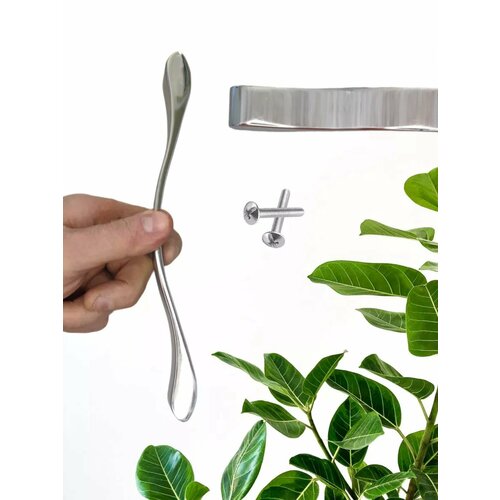 Мебельная ручка скобка 192 мм