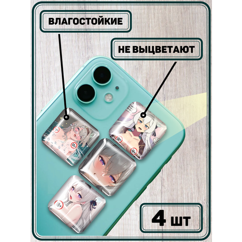 Наклейки на телефон 3D стикеры Светлячок Honkai Star Rail