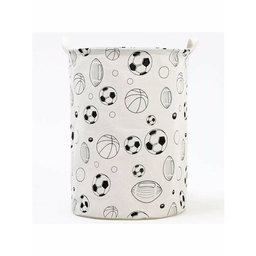 Корзина для игрушек Мячи 45х32х32 см 796₽