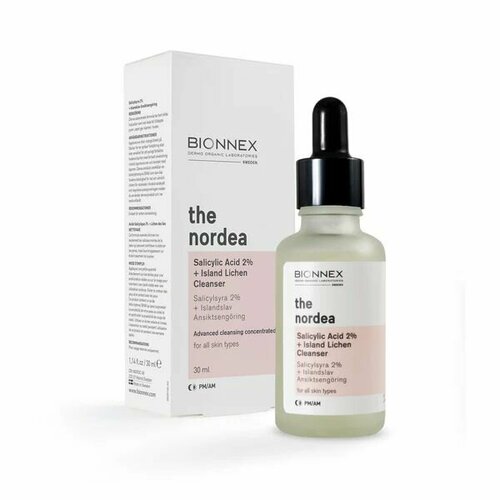 BIONNEX Сыворотка для проблемной кожи лица The Nordea Salicylic Acid 2% + Island Lichen Cleanser