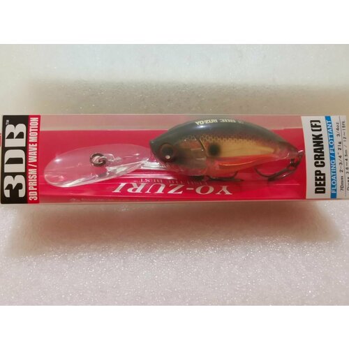 Воблер YO-ZURI 3DB DEEP CRANK 70F R1108-PGBL (70мм,21г.)