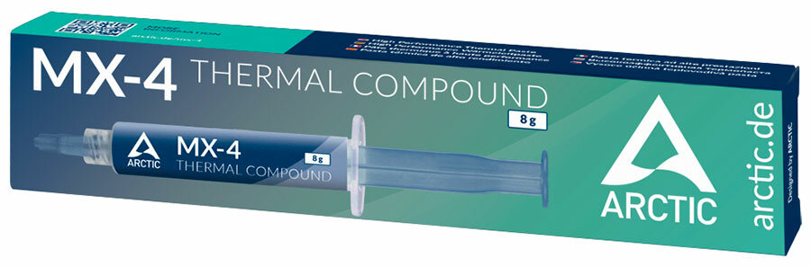 Термопаста Arctic MX-4 Thermal Compound 8-gramm (ACTCP00008B) — фото 1