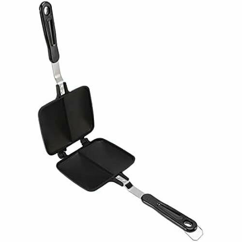 Сэндвичница для завтрака тостер для сэндвичей с антипригарным покрытием пресс для панини двухсторонняя форма для выпечки с ручкой для газовой плиты 962800₽