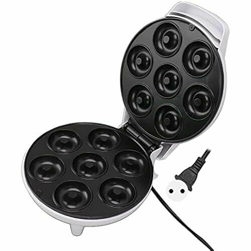 Tyenaza Donut Maker мини-пончиковая машина 1200 Вт антипригарное покрытие высокоэффективная безопасная электрическая машина для производства пончиков для закусок и десертов вилка европейского стандарта 220 В 1396300₽