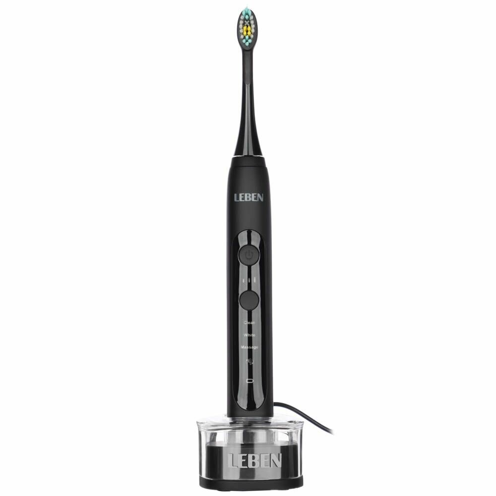 фото Звуковая зубная щётка SMART, 2 насадки, футляр, черная