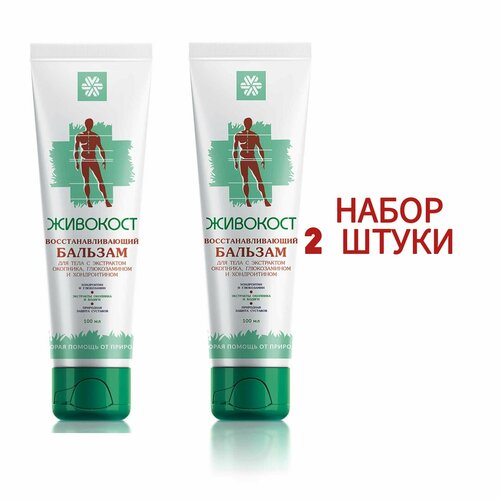Siberian Wellness Бальзам с экстрактом окопника глюкозамином и хондроитином - Бальзам Живокост 2 шт 1350₽