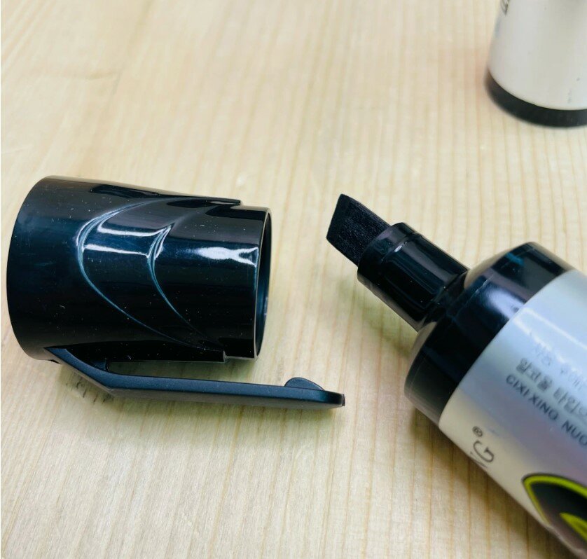 Маркер перманентный черный MK-518, 1 шт черный — фото 1