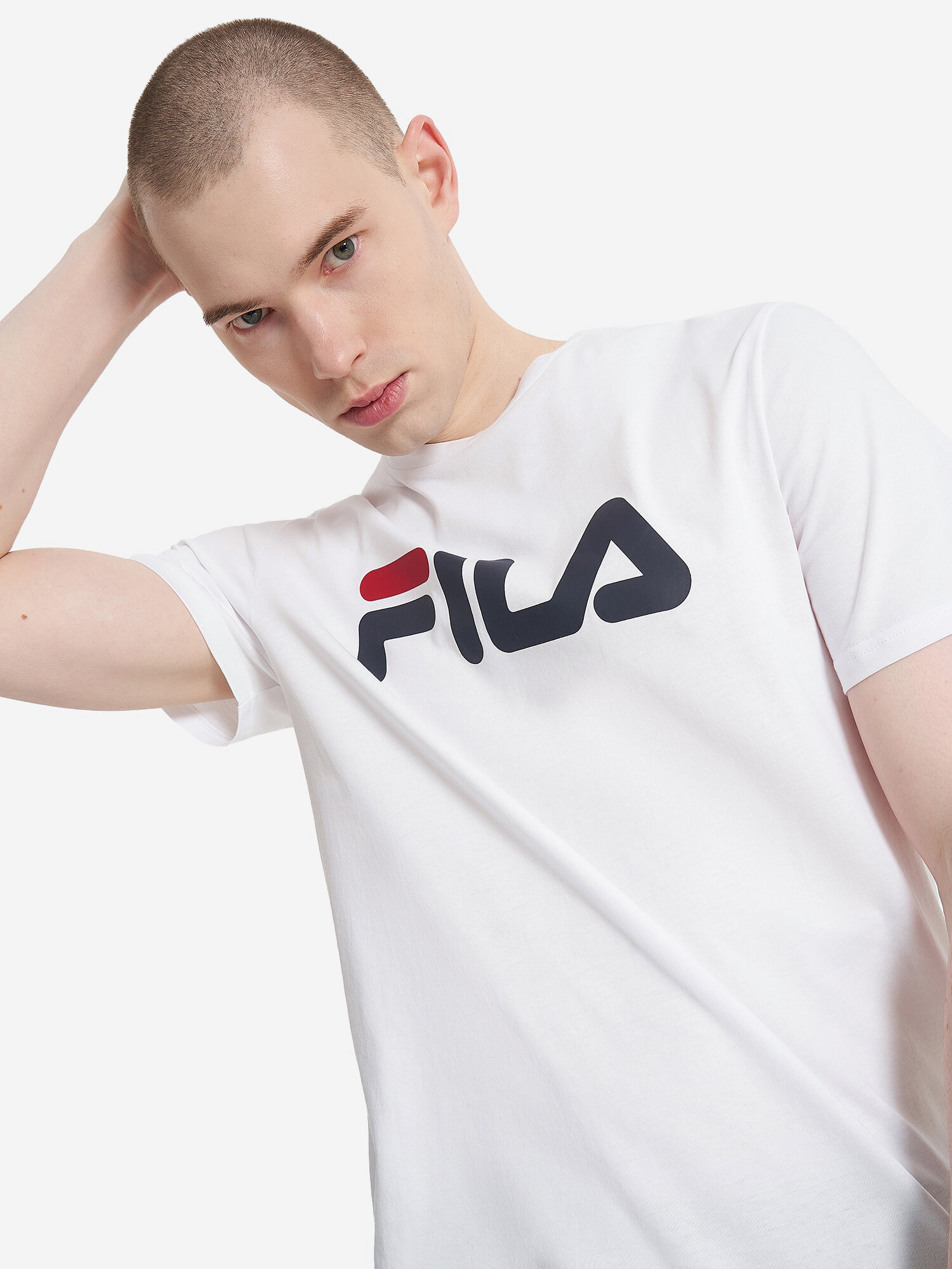 Футболка Fila Men's Essentials T-shirt, размер 48, белый