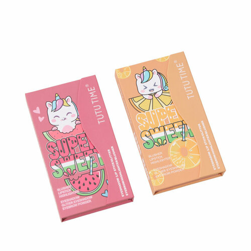 Набор декоративной косметики хайлайтер тени для бровей румяна глиттер тени для век 10455274 666₽